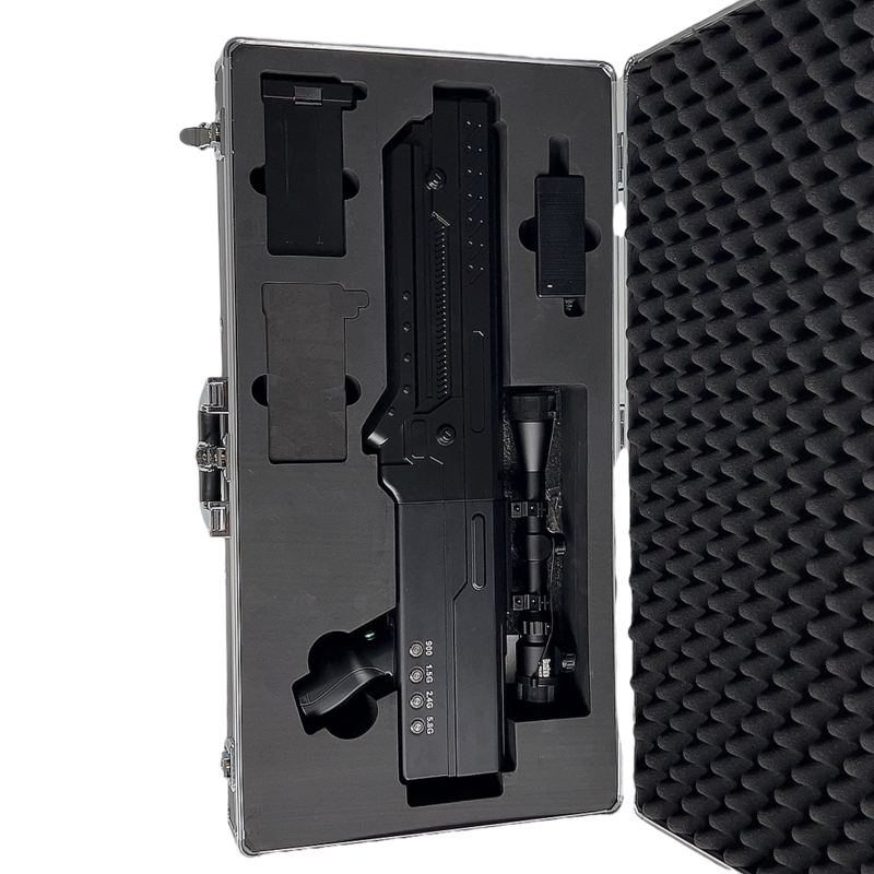  城东手持便携式枪型低空防御反制四通道B型